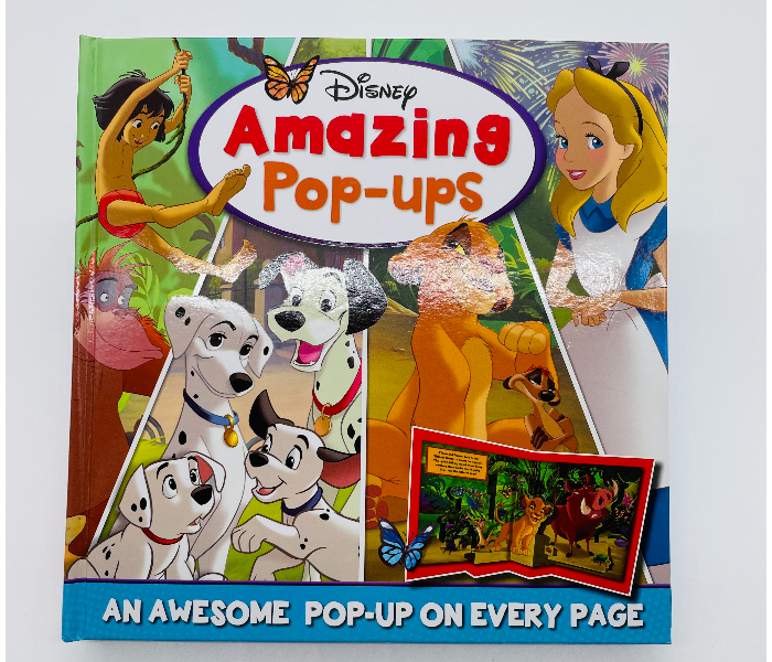 Disney Amazing Hardcover Pop-Up Kids Book Published by Igloobooks - Zoom Image 1