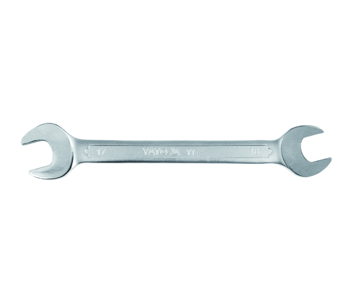 Yato YT-4803 10 x 12mm Cr-V Steel Double Open End Spanner - Silver - Zoom Image