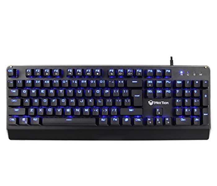 Meetion MT-MK01 RGB Backlit Mechanical Gaming Keyboard -Black - Zoom Image