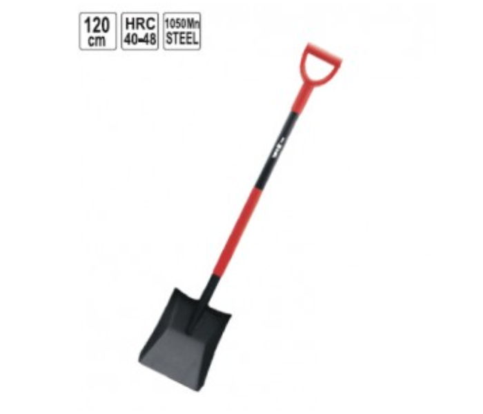 Yato YT-86801 120cm Coal Shovel - Black and Red - Zoom Image