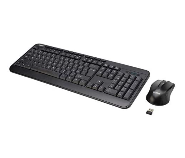 Lenovo WIC319 Wireless Keyboard and Mouse Combo - Black - Zoom Image 2