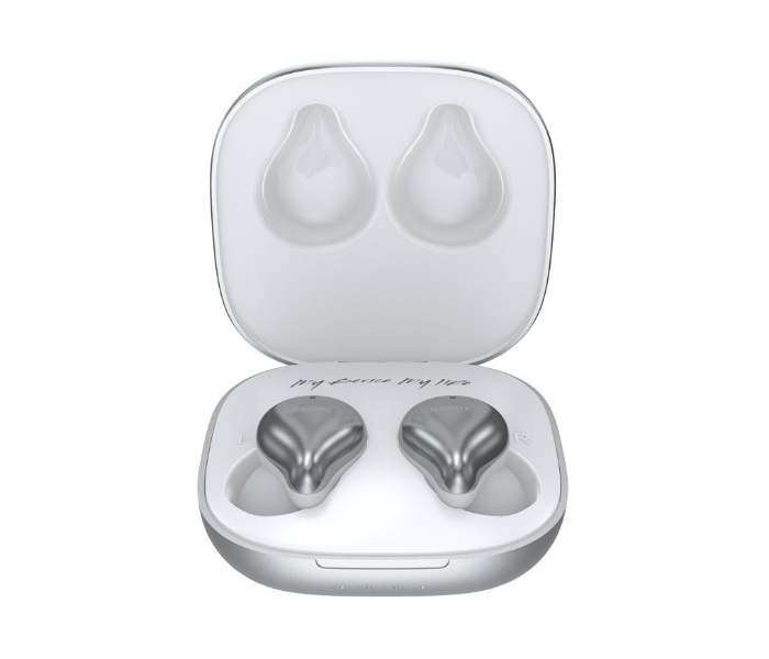 Remax TWS-12 True Wireless Stereo Earbuds -Silver - Zoom Image 1