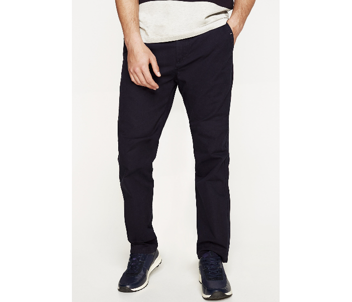 Springfield 155345310 Size 40 Chinos for Men - Navy - Zoom Image 1