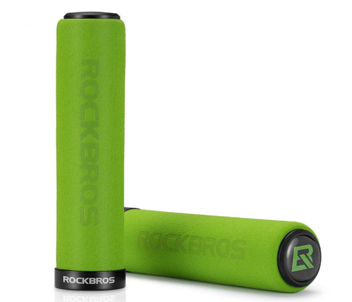 RockBros Anti Slip Cycling Handlebar Grips -Green - Zoom Image