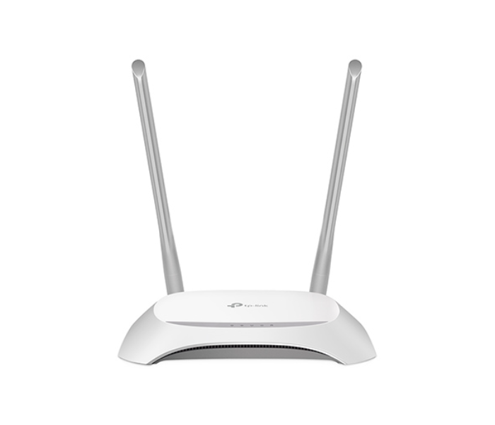 TP-Link TL-WR840N 300Mbps 4 Lan Port Wireless Router - White - Zoom Image 1