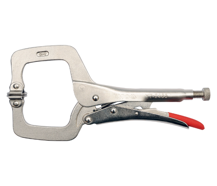 Yato YT-2466 11 Inch Type C Welding Locking Plier - Silver - Zoom Image 2