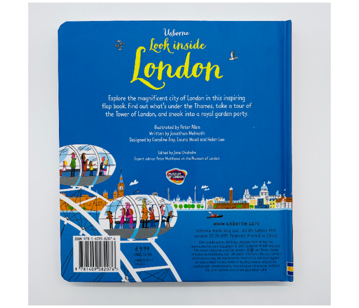 Look Inside London Kids Book by Usborne Publisher - Zoom Image 2