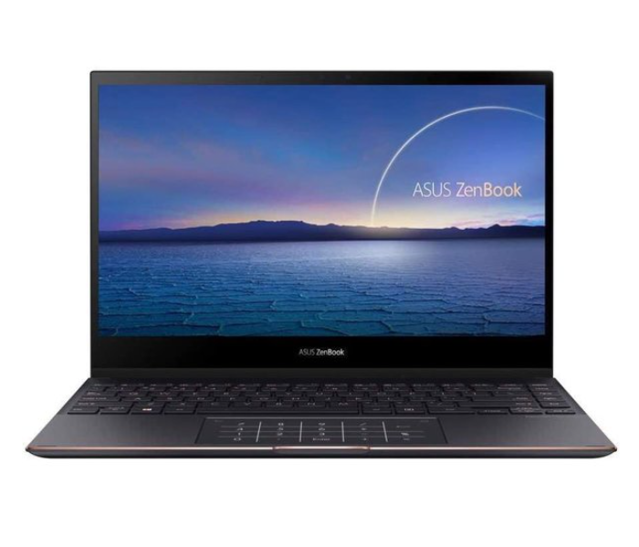 Asus Zenbook UX371EA-HL003T 13.3 Inch 4K UHD Intel Core i7-1165G7 Processor 16GB RAM 1TB SSD Intel Iris Xe Graphics Windows 10 - Black - Zoom Image 1