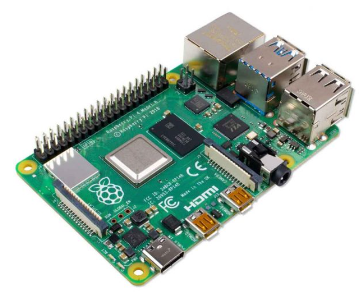 Raspberry Pi 4 Model B 2019 64 Bit Wifi Bluetooth  4GB Quad Core - Zoom Image 1