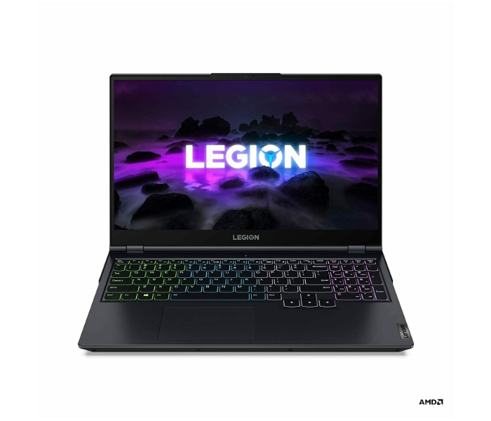 Lenovo Legion 5 15.6 AMD  Ryzen 7 5800H Processor 16GB RAM 512GB SSD 4GB NVIDIA GeForce RTX 3050Ti Graphics Windows 10 Gaming Laptop - Phantom Blue - Zoom Image 1