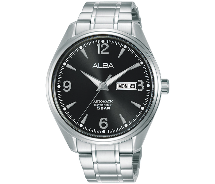 Alba AL4159X1 42mm Prestige Stainless Steel Analog Watch for Men - Silver - Zoom Image