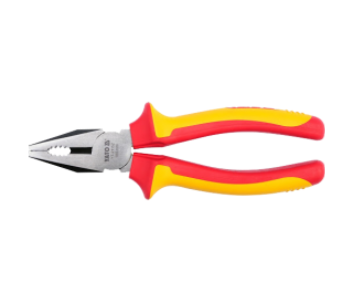 Yato YT-21132 200mm Insulated Combination Plier - Red and Yellow - Zoom Image