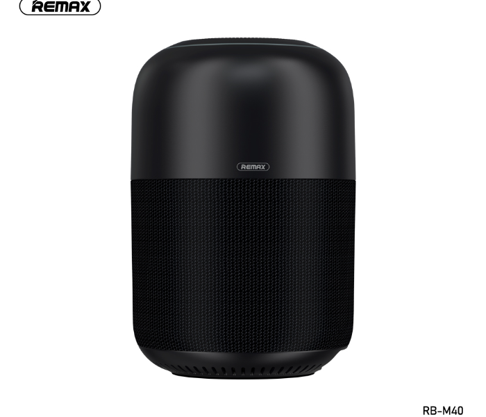 Remax RB-M40 TWS Fabric Destop Bluetooth Speaker - Black - Zoom Image 4