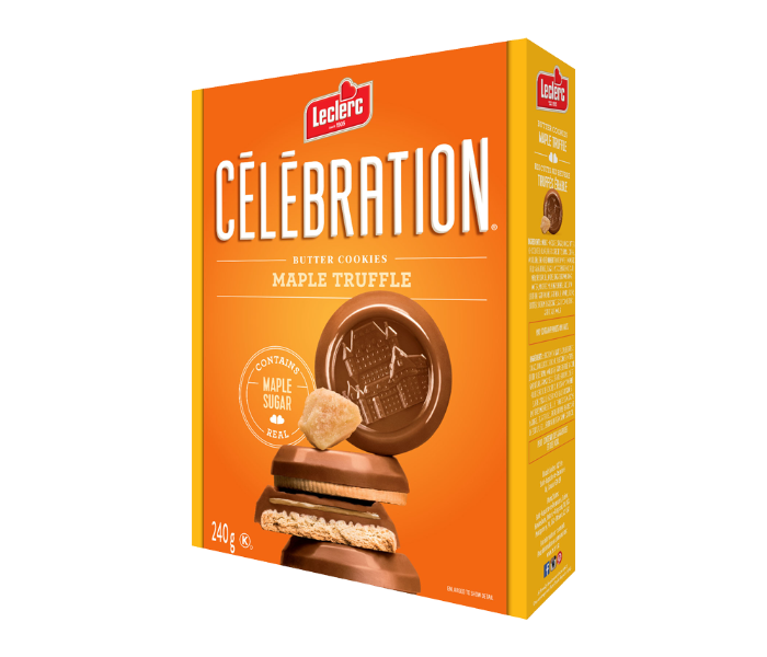 Leclerc 66292 240  gm Celebration Butter Cookies Caramel Truffle - Zoom Image