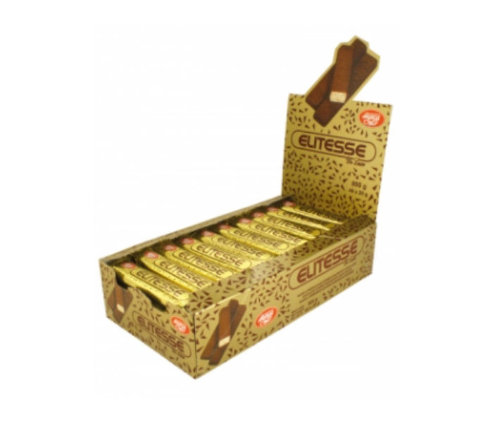 Elitesse De Luxe 40 Piece 20 Gm Chocolate Covered Wafers With Cocoa Filling - Zoom Image