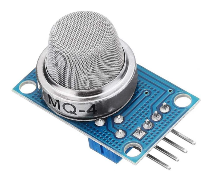 Zhengpingpai MQ-4 Detection Smoke Methane Liquified Gas Sensor Module Starter Kit -Blue - Zoom Image