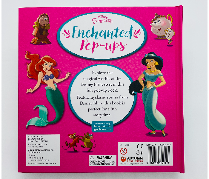 Disney Princesses  Enchanted Pop-Ups Kids Book by Autumn Publishing - Zoom Image 2