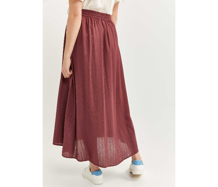 Springfield 688707468 Medium Skirt for Women - Wine - Zoom Image 3