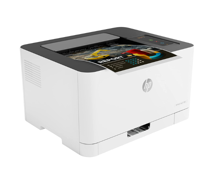 HP Color Laser 150a Home and Office Printer - White - Zoom Image 3