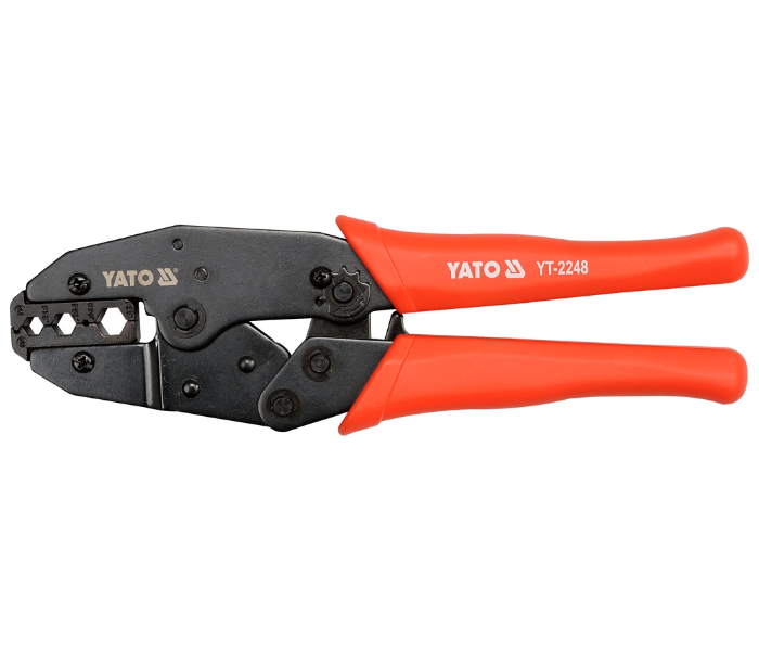 Yato YT-2248 220mm Crimping Plier - Black and Red - Zoom Image