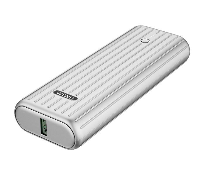 Wiwu JC-09S 20000Mah Trunk Series Power Bank - Silver - Zoom Image 2