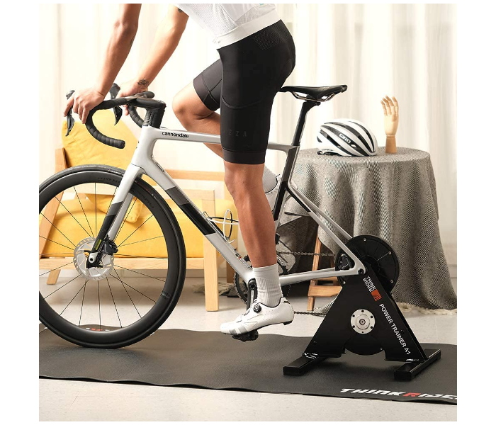 ThinkRider A1 Indoor Riding Direct Drive Bike Trainer Stand - Black - Zoom Image 2