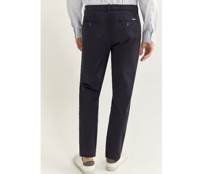 Springfield 155794710 Size 38 Chinos for Men - Navy - Zoom Image 3