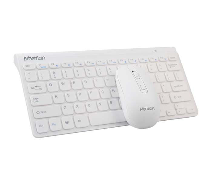 Meetion Mini4000 2.4G Wireless Keyboard and Mouse Combo - White - Zoom Image 6