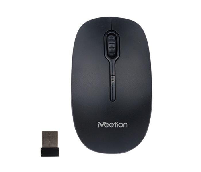 Meetion MT-R547 4 Buttons Wireless Optical Mouse -Black - Zoom Image