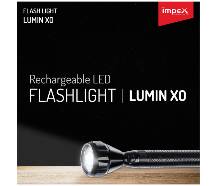 Impex Lumin X0 5W Cree LED 300mAh Rechargeable Handheld Flashlight - Black - Zoom Image 4