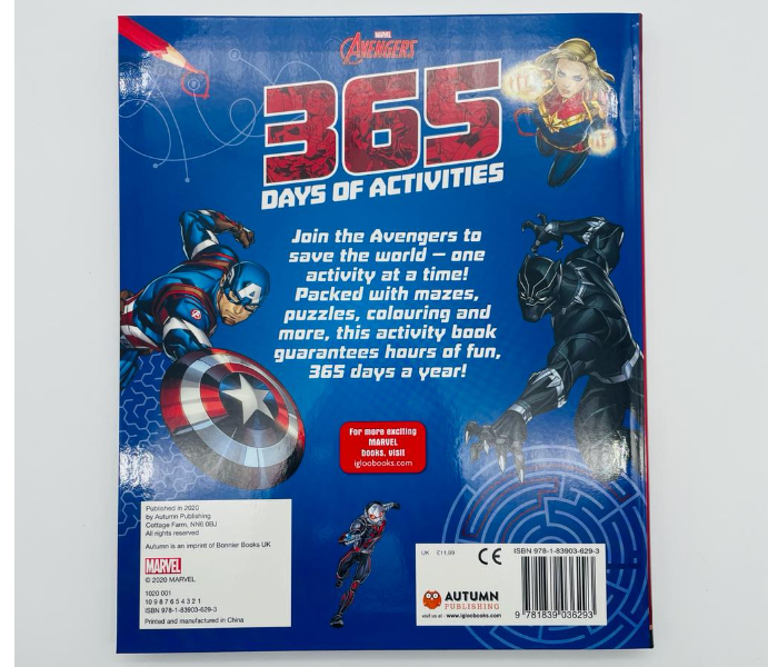 Marvel Avengers 365 Days of Activities Story Book by Autumn Publishing - Zoom Image 2