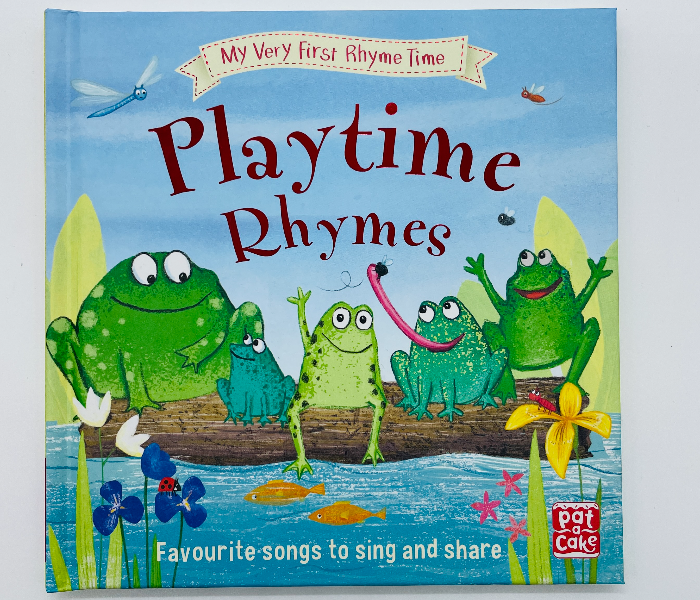 My Very First Rhyme Time Playtime Rhymes Kids Book Published by Pat-A-Cake - Zoom Image 1