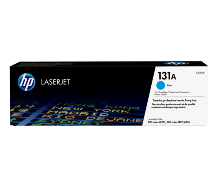 HP 131A CF211A Original LaserJet Toner Cartridge - Cyan - Zoom Image