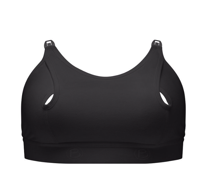 Bravado 9301XJ2-1 Small Clip And Pump Accessory  Nursing Bra -Black - Zoom Image 1