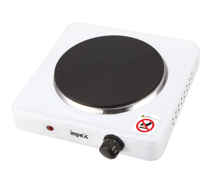 Impex HP 102 1500W Electric Hot Cooking Plate - White  - Zoom Image