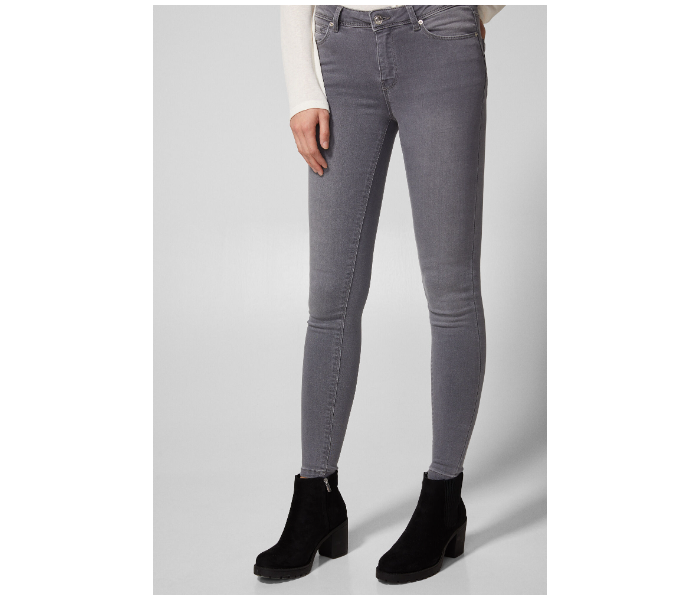 Springfield 684527442 Size 44 Basic Denim for Women - Grey - Zoom Image 1