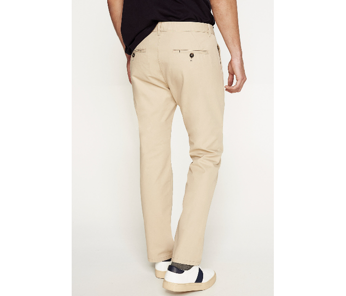 Springfield 155345351 Size 36 Chinos for Men - Beige - Zoom Image 4