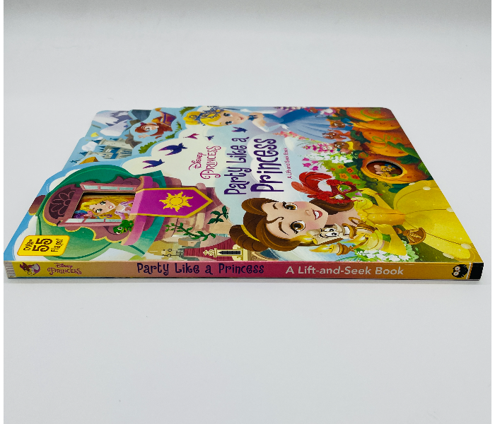 Disney Princess - Party Like a Princess Disney Board Story Book Published  by Autumn Publishing - Zoom Image 3