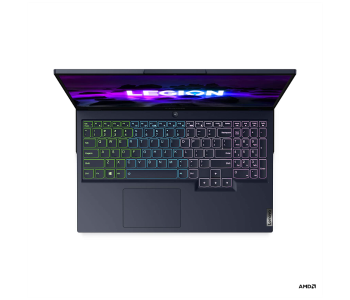 Lenovo Legion 5 15.6 AMD  Ryzen 7 5800H Processor 16GB RAM 512GB SSD 4GB NVIDIA GeForce RTX 3050Ti Graphics Windows 10 Gaming Laptop - Phantom Blue - Zoom Image 3