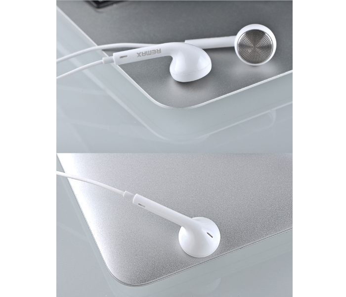 Remax RM-303 Pure Music Surround Wired Earphone - White - Zoom Image 2