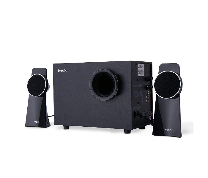 Impex HT 2104 Portable Remote Control Multimedia Bluetooth Home theatre Speaker - Black - Zoom Image 1