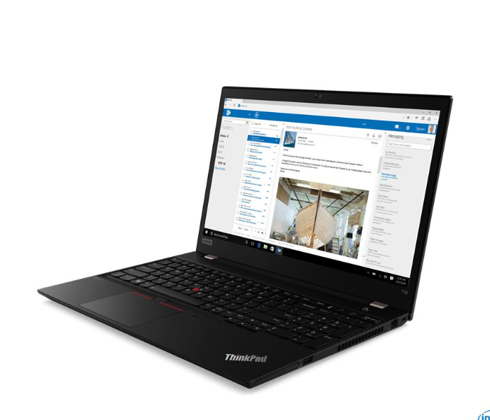 Lenovo ThinkPad T15 Gen 1 Business Laptop 15.6 Inch Intel Core i7 8GB RAM 256GB SSD Windows 10 Pro - Black - Zoom Image 4