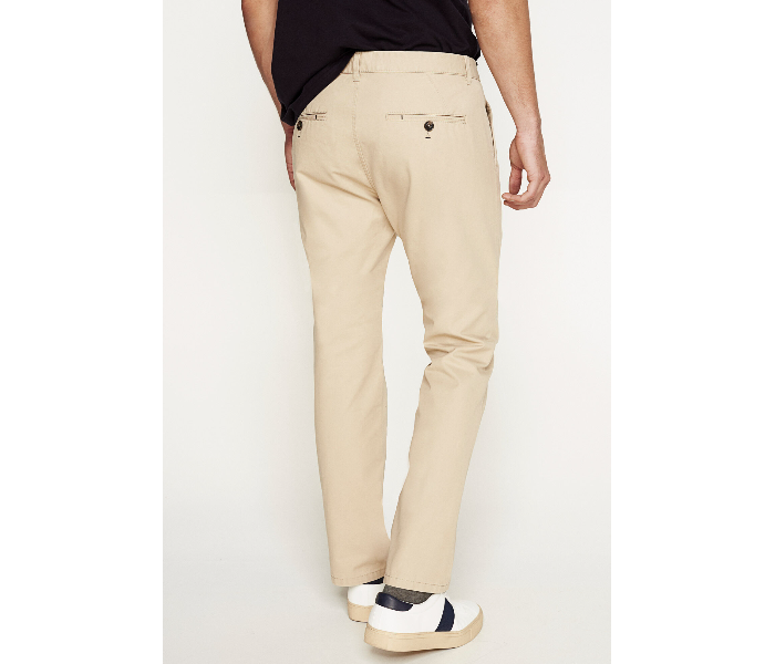 Springfield 155345351 Size 38 Chinos for Men - Beige - Zoom Image 4