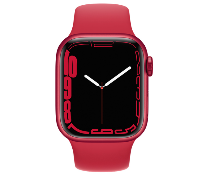 Apple Watch Series 7 GPS 41mm PRODUCT RED Aluminum Case with Sport Band - Zoom Image 2