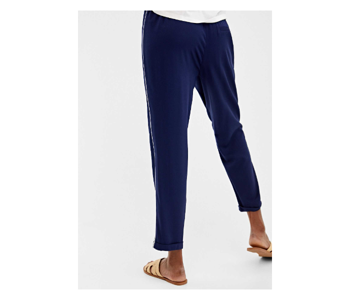 Springfield 683682816 Size 36 Cotton Pant for Women - Blue - Zoom Image 3