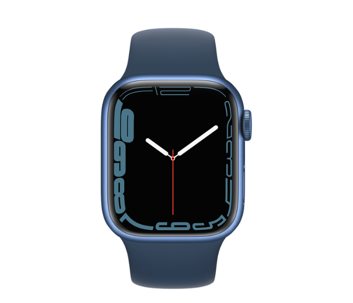 Apple Watch Series 7 GPS and Cellular 41mm Abyss Blue Aluminum Case with Sport Band - Zoom Image 2