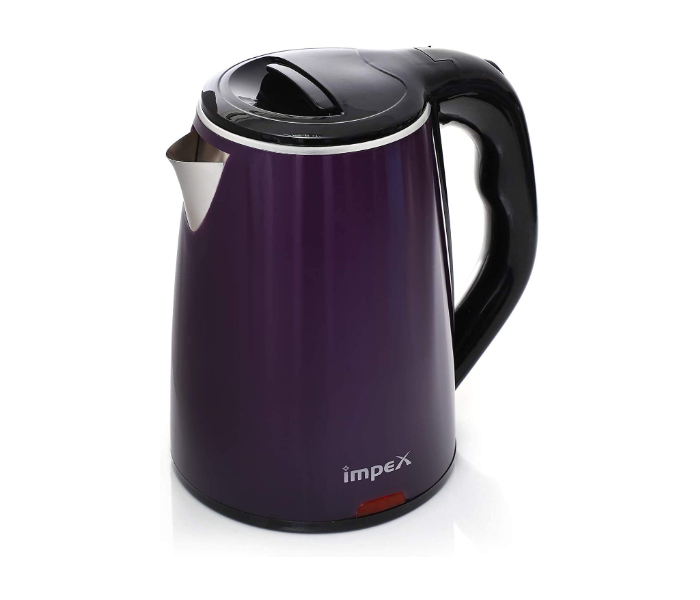 Impex Steamer 2001 1500W 1.8 Litres Double Layered Stainless Steel Electric Kettle - Violet - Zoom Image 2