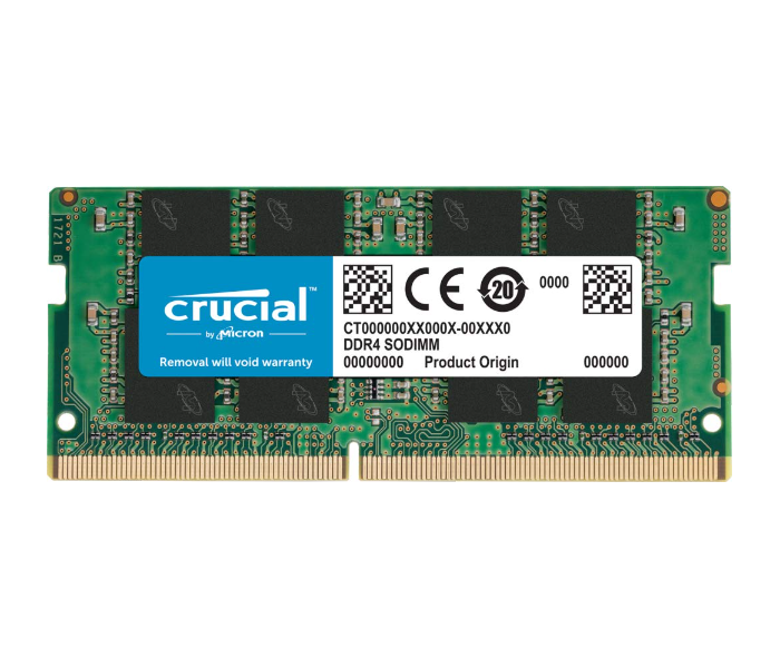 Crucial 16GB DDR4 2666 SODIMM Laptop Memory RAM - Zoom Image 1