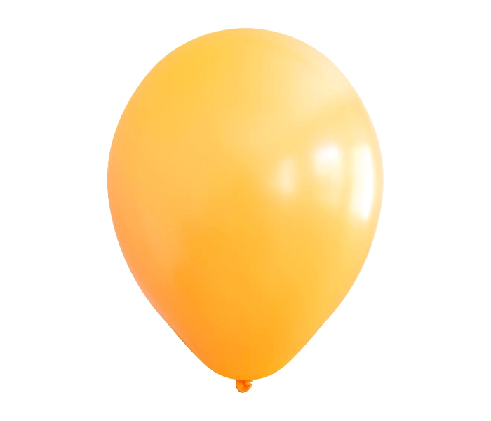 Mira Decor M D N12 259 12 inch Pack of 25 Piece Latex Balloon - Amber Orange - Zoom Image