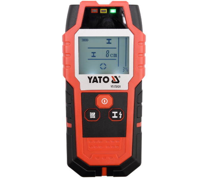 Yato YT-73131 Stud Finder Digital Detector - Black and Red - Zoom Image 1